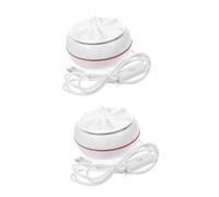 DIYEAH 2pcs Portable Washer Machine Mini Washing Machine for Travel Compact Laundry Usb Powered for Socks Underwear