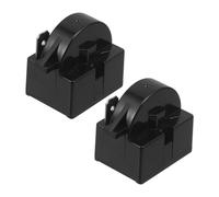 DIYEAH 2pcs Ptc Launcher Compressor Overload Protector for Refrigerator Freezer Overheat Protector Replacement Cooling Appliance Starter