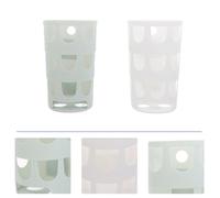 DIYEAH 2pcs Rabbit Grass Feeder and Guinea Pig Feeder Basket Set, Fixed Large Capacity Hay Rack Food Dispenser, Small Blue and White Hay Holders for Small Pets