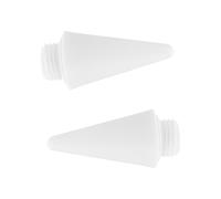 DIYEAH 2pcs Replacement Stylus Nibs with Easy Install Design for Capacitive Touchscreen Pens, Made of Sturdy White Abs Material, Anti-mistouch Feature for Tablet and Smartphone Use