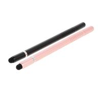 DIYEAH 2pcs Sensitivity Stylus Pen Capacitive Touchscreen Pen for Writing Drawing Compatible with Tablets Phones Stylish Black Rose Gold Design