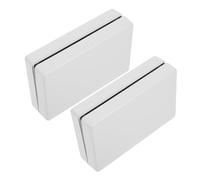 DIYEAH 2pcs Shockproof Electrical Project Enclosure for Switches Durable Circuit Protection Effortless Installation for Indoor Outdoor Use
