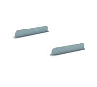 DIYEAH 2pcs Silicone Kitchen Sink Splashing Guard with Strong Suction Cups Water Baffle for Faucet and Sink Protection Durable Multi Use Splash Shield Grey for Home Cooking Areas