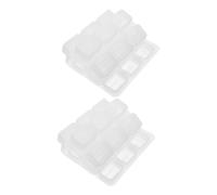 DIYEAH 2Pcs Silicone Mahjong Molds Non Stick Epoxy Casting Molds for DIY Crafts Standard for Chinese Mahjong Tiles for Home Entertainment and Creative