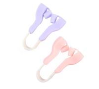 DIYEAH 2pcs Silicone Nose Clip for Slimming Nose Corrector Clip Practical Beauty Tools for Adults Included for Easy Use at Home Salon