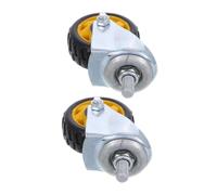DIYEAH 2pcs Swivel Caster Wheels for Floor Jack Repair Smooth Silent Movement with High Load Capacity Full-directional Steering Hydraulic Jack Casters for Vehicle Maintenance and Mobility