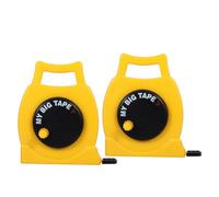 DIYEAH 2pcs Tape Measure Retractable Soft Measuring Tape with Dual Scales and Centimeters for Preschool Learning Portable Educational Tool Enhancing Hand Eye Coordination and Spatial