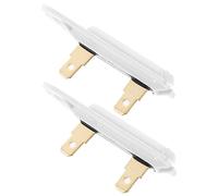 DIYEAH 2pcs Thermal Cut off Fuse for Dryer Long Dryer Fuse Replacement for Easy Install