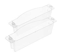 DIYEAH 2pcs Thickened Range Hood Oil Cup Drip Pan Replacement for Kitchen Cooker Hood Oil Collection Container Compatible with Gas Stove