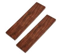 DIYEAH 2pcs Thickened Wood Carving Blocks Unfinished Walnut Wood Thin Blocks for Art Whittling Crafts