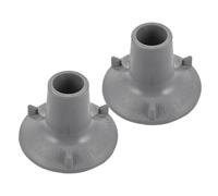 DIYEAH 2pcs Toilet Safety Frame Replacement Rubber Suction Feet Pads for Shower Chair Bathroom Support Non-Slip Foot Rest Accessories