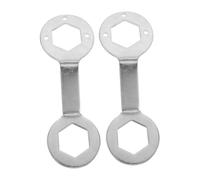 DIYEAH 2pcs Washing Machine Clutch Nut Wrench Double Ended Tub Nut Hexagon Wrenches For Washing Machine Repair Install