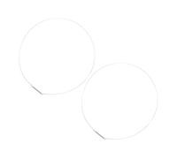 DIYEAH 2pcs Washing Machine Door Boot Seal Retaining Clamp Stainless Steel Washer for Front Load Washer Door Replacement Easy to Install and User-friendly