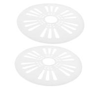 DIYEAH 2pcs Washing Machine Parts Replacement Spinner Cap Cover Dryer Cap for Washer Plastic Safety Cover Fit