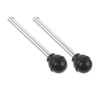 DIYEAH 2pcs Weight Loading Pin Iron Ball Head Pins for Weight Bench and Fitness Equipment, Secure and Wear-resistant Gym Equipment Accessory for Pulley Cable Machine Attachment