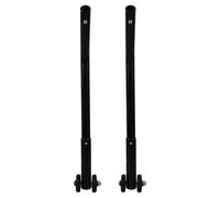 DIYEAH 2pcs Wheelchair Rear Anti-tip Wheels, Replacement Caster Assembly for Transport Chair Stability, Elderly and Disabled Mobility Aid Anti-rollover Accessory