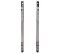 DIYEAH 2pcs Window Restrictor for Casement Windows Steel Adjustable Opening Control with Safety Guard for Home Ventilation Control and Pet Safety