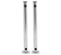 DIYEAH 2pcs Wireless Bridge Mounting Bracket Stainless Steel Support Pole for Outdoor TV Antenna Wifi Network Camera & Infrared Device