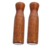 DIYEAH 2pcs Wood Pestle Only: Replacement Garlic Masher for Small Mortar | 6-Inch Ergonomic Food Grinding Stick - Manual Smashing Tool for Spice Coffee Beans Crusher
