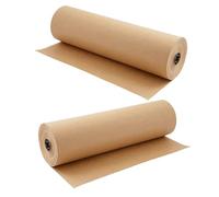 DIYEAH 2Rolls Kraft Paper Multipurpose Wrapping Paper for Flowers and Crafts Safe Durable Easy to Cut and Use for Birthdays and Festivals Each