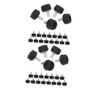 DIYEAH 2sets Adjustable Furniture Leveling Feet for Tables Cabinets and Sofas Protects Floors From Scratches Easy to Install for Wobbly Furniture Height 20pcs*2