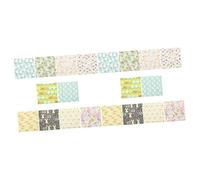 DIYEAH 2sets Easter Cotton Faux Linen Patchwork Wool Kit Home Cloth Lamp Cover Sequin Spinner Eggs Material Cotton Napkins Pleated Lamp Shade Blanket Bundle Cool Decoration GIF 10pcs*2