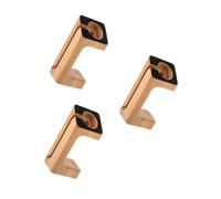 DIYEAH 3 pcs Bamboo Smart Watch Charging Stand Durable Holder with Natural Grain Lightweight Design for Elegant Display Station for Bedroom Study