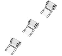 DIYEAH 3 Rolls Paper Tape Classic Thin Aesthetic Scrapbooking Supplies Journaling Supplies for Scrapbook Paper Tape Notebook DIY Craft