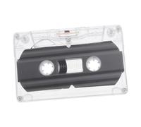 DIYEAH 30-Minute Blank Cassette Tape for DIY Projects Vintage Recording Tape Hard Case Retro for Parties and Celebrations