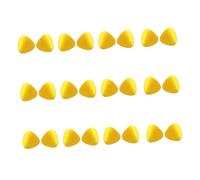 DIYEAH 30 Pairs Moldable Yellow Noise Cancelling Soundproof Earbuds for Sleeping Studying and Work, Reusable Deformable for Noise Reduction