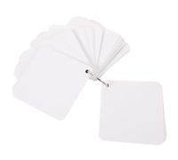 DIYEAH 300 Pack Blank Cards 3X3 Inch Portable Index Flash Cards for Study Writing Practice Creative DIY Word Cards and Office Note Taking