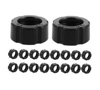DIYEAH 30pcs Car Mount Screw-on Head Holders 17mm Ball-joint Fixed Adapter Bracket Car Phone Holder Ring Nut Attachment