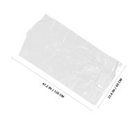 DIYEAH 30pcs Clear Hanging Garment Bags for Closet Storage Lightweight Suit and Jacket Protector Covers for Home and Travel Clothes Dustproof Shield