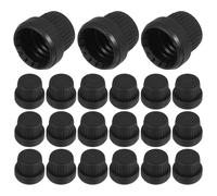 DIYEAH 30pcs Essential Oil Dropper Cap Diffuser Cap for 5-100ml Oil Bottles Tight Seal Replacement Lid to Prevent Spills and Leaks