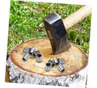DIYEAH 30Pcs Metal Handle Wedges Iron Replacement Wedges for Hammer Handles Gardening and Outdoor Tools with Stable Install Design Combination