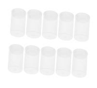 DIYEAH 30pcs Plastic Film Storage Canisters with Lids Compact Camera Film Reel Holders for Photography and Small Parts Organization