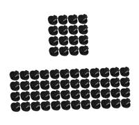 DIYEAH 32pcs Stove Grate Feet Rubber Gas Burner Pads for Gas Range Easy Install Stove Accessory