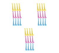 DIYEAH 36 Pcs Plastic Giraffe Ruler for Students with Scale Engraved and Easy to Carry, Cartoon Design Measuring Tool for Design and Mapping Activities Color