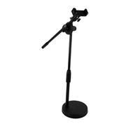 DIYEAH 360Degree Desktop Overhead Phone and Camera Mount Stand Bracket for Live Video Cooking Makeup and Crafts Includes Phone Clamp and Support