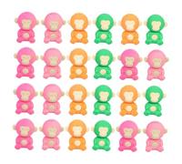DIYEAH 36pcs Monkey Shaped Erasers Cute Pencil Erasers for Classroom Prizes Teacher Rewards Party Supplies Back to School Fun Stationery