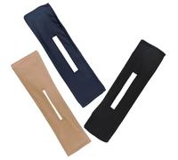 DIYEAH 3pcs Bun Maker Hair Styling Bands for Women, Twist Hair Curler Flexible Design, Includes Khaki Black Navy, Suitable for Quick Elegant Updos and Messy Buns