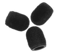 DIYEAH 3pcs Classroom Pointer Replacement Tips for Telescopic Pointers with Flocked Velvet Touch Heads, Lightweight Plastic Design Prevents Scratch, for Whiteboard Use in Classroom