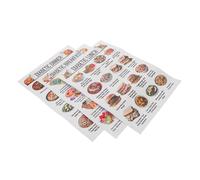 DIYEAH 3pcs Diabetes Food List Meal Planner Chart for Healthy Diabetic Diet with Low Diet Food List and Pre-diabetes Poster Nutritionist-designed Guide for Beginners