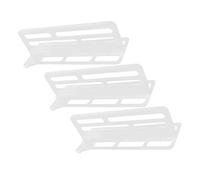 DIYEAH 3pcs Fridge Divider Food Cubby Organiser Set Freezer Partitioner Compact Refrigerator Shelf Separator for Kitchen Storage