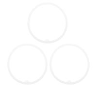 DIYEAH 3pcs Gasket Fit for VOLTRX Electric Protein Blender Shaker Bottle | 3.34in Silicone Seal Ring, Leak-Proof Gasket Accessories Parts for 24oz Spout Lid Cap Cover