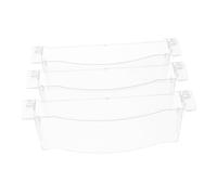 DIYEAH 3pcs Grease Catcher Pan Leakproof Oil Drip Tray for Range Hood Easy Clean Plastic Kitchen Oil Collector with Generous Capacity for Heavy Cooking Use