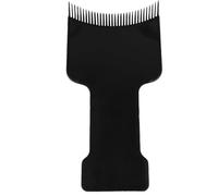 DIYEAH 3pcs Hairdressing Tint Brush Hair Brush Tool Hairdressing Tint Comb Plastic Easy to Clean Prevents Hair Dye Touching Root Black White Red for Self-help and Home Use Barbershop