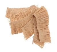 DIYEAH 3PCS Miniature Faux Thatch Roof for DIY Dollhouse Crafting Synthetic Straw Bales for Model Houses Seasonal Decor and Educational Diorama Building
