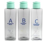 DIYEAH 3pcs Molecular Hydrogen Bottle for Facial Oxygen Injection Device, Replacement Facial for Hydro Waste Bottle Jar, Compatible with Aqua Peel Machine and Salon Skin Care