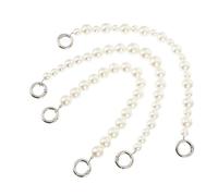 DIYEAH 3Pcs Pearl Phone Case Chain Multi Functional Decorative Bag Chain with Gradient and Mixed Pearls Durable DIY Accessory for Phones Cameras Keychains and More